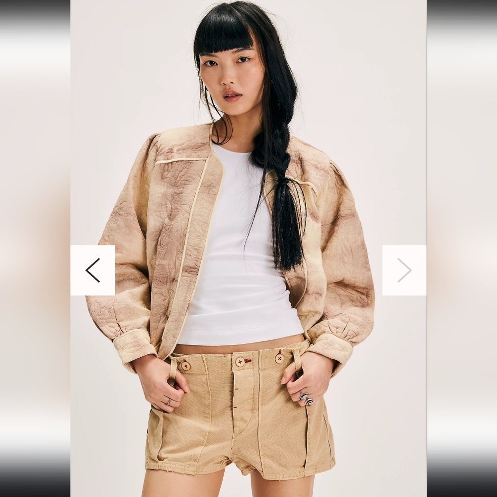 NWT XS Llani Tie-Dye Bomber Jacket Shop All Llani